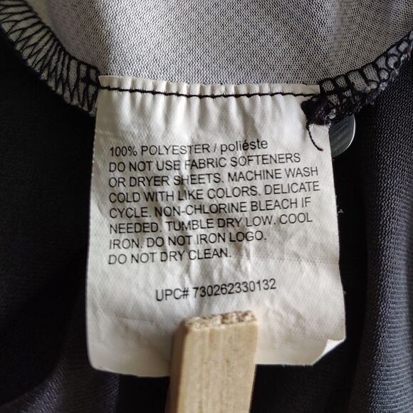 CALLAWAY Opti-Dri Golf Polo Large Men's Black & Grey Short Sleeve Shirt - Picture 5 of 5